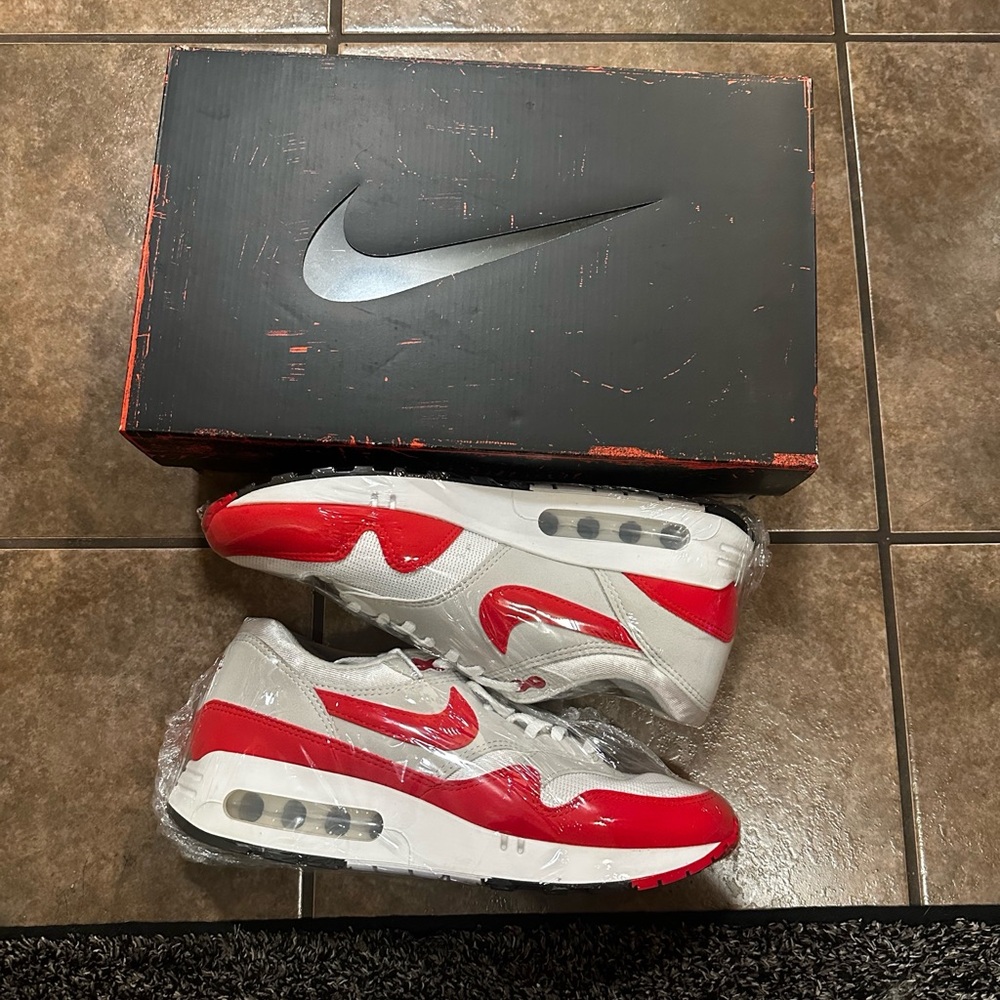 Nike Air Max 1 ‘86 OG “Big Bubble” sport red size 8.5 NDS - Picture 3 of 6